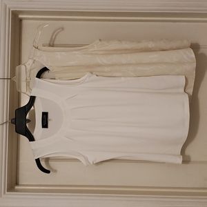 Two sleeveless blouses EUC